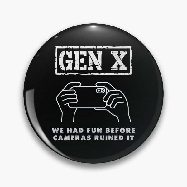Item preview, Gen X Retro Humor – ‘We Had Fun Before Cameras Ruined It’ | Funny 90s Nostalgia Sarcastic Gift designed and sold by Cree8if.