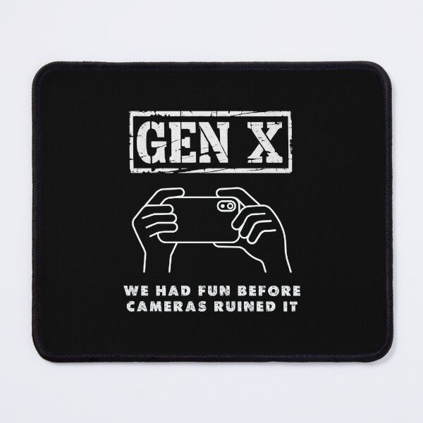 Item preview, Gen X Retro Humor – ‘We Had Fun Before Cameras Ruined It’ | Funny 90s Nostalgia Sarcastic Gift designed and sold by Cree8if.