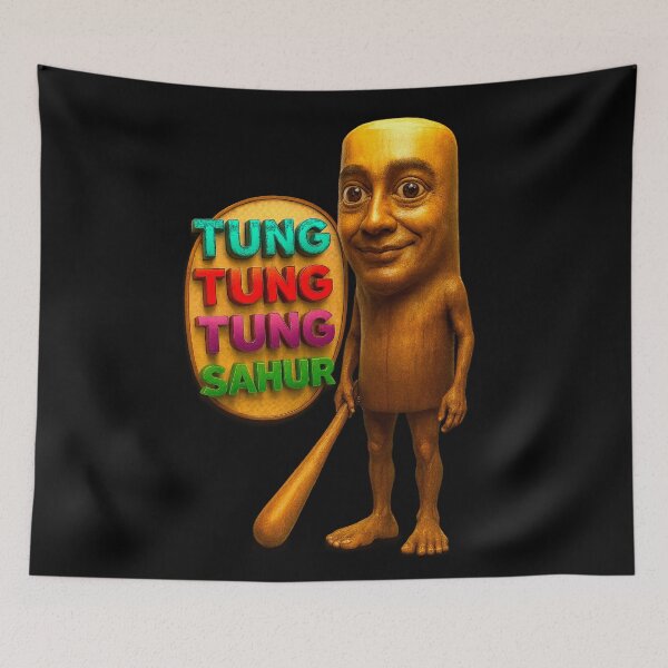 Item preview, Tung Tung Tung Sahur Italian Brainrot designed and sold by The Art by Rossouw.