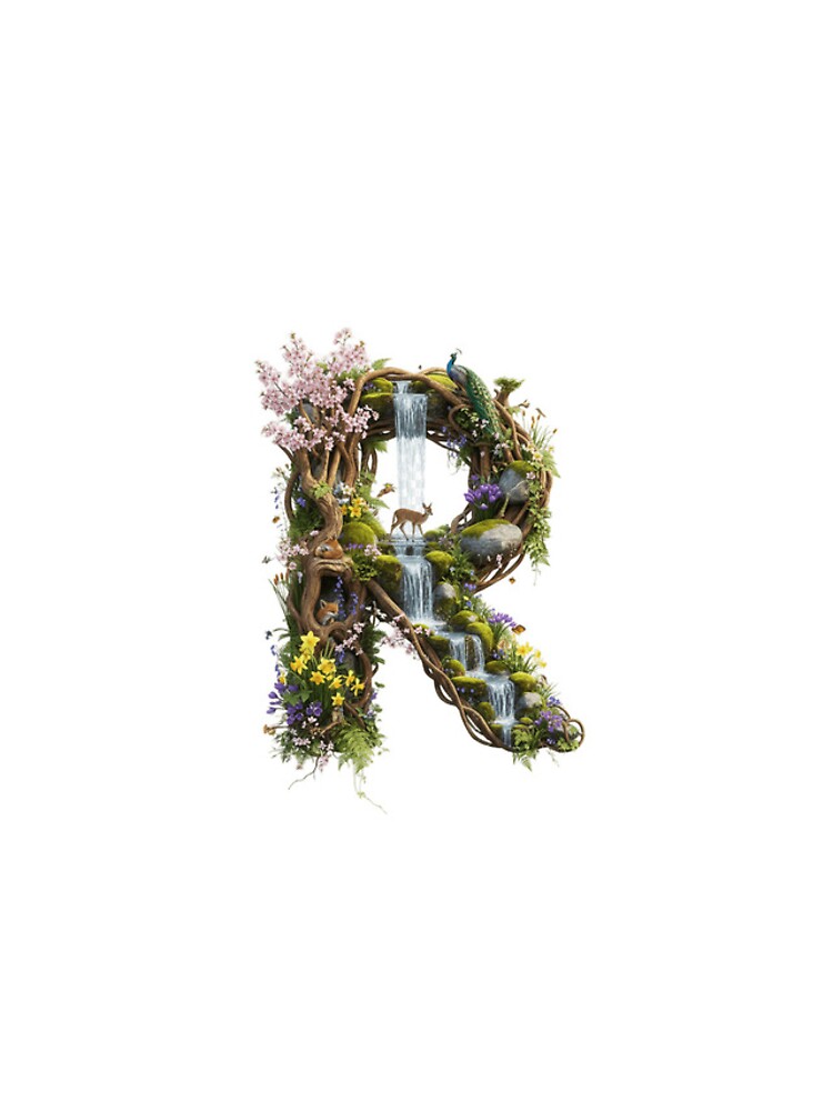 Thumbnail 4 of 4, iPhone Case, Capital letter R, Spring designed and sold by Kaleddis.