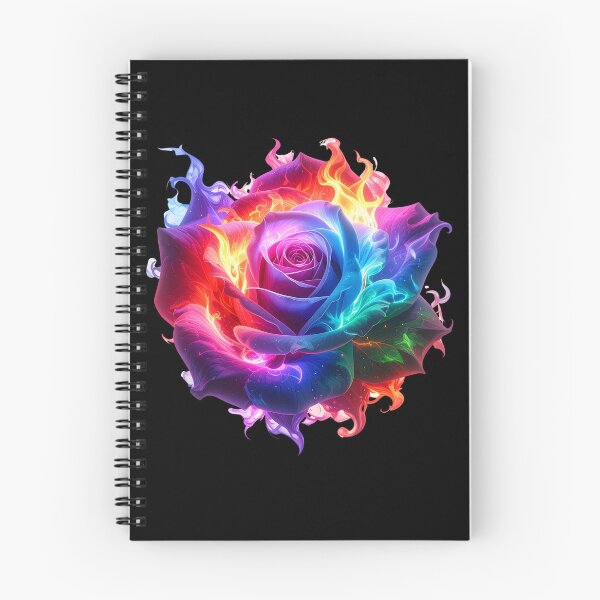 Item preview, Glowing Cosmic Bloom Rose T-shirt|Art designed and sold by Alicjareign.