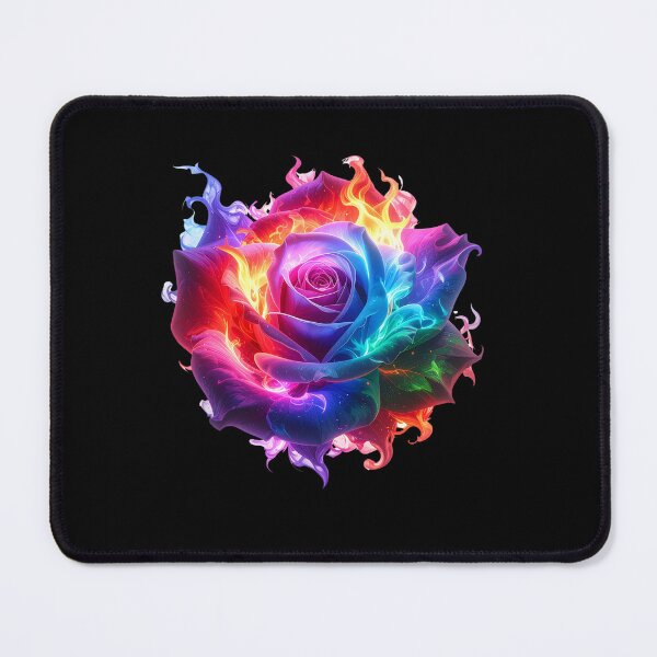 Item preview, Glowing Cosmic Bloom Rose T-shirt|Art designed and sold by Alicjareign.