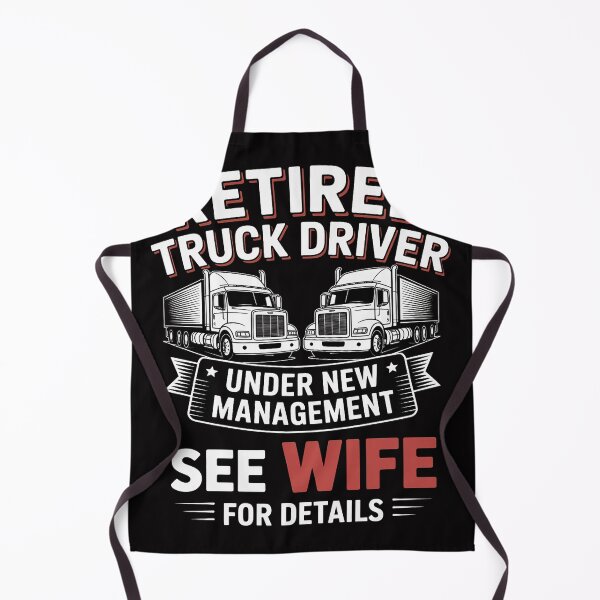 Item preview, Retired Truck Driver Manage Wife Trucker Retirement Gift designed and sold by berniceschm.