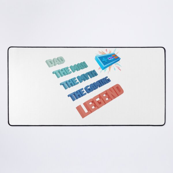 Item preview, Dad The Man The Myth The Gaming Legend Design designed and sold by GetGoodFit.