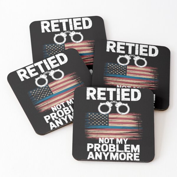 Item preview, Retired Police Officer Retirement Gift Police designed and sold by berniceschm.