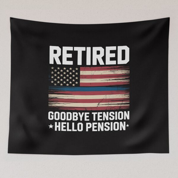 Item preview, Retired Policeman Sheriff Retirement Gift Police designed and sold by berniceschm.