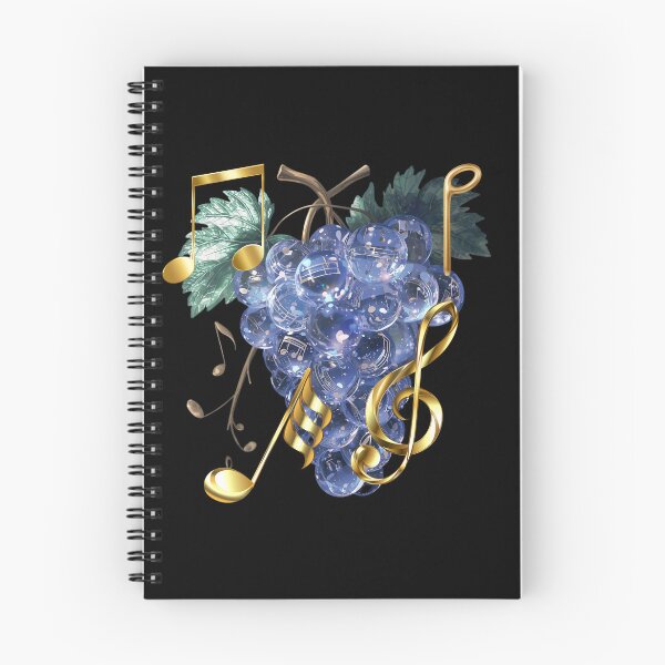 Item preview, Crystal Music Grapes – Fantasy Sparkling Fruit Art designed and sold by digitaldemart.