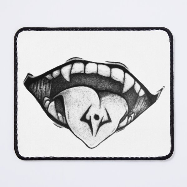 Item preview, Vampire Fangs & Black Heart Edge designed and sold by ArtByRahim.