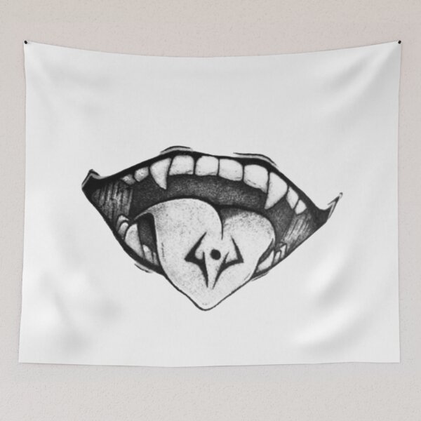 Item preview, Vampire Fangs & Black Heart Edge designed and sold by ArtByRahim.