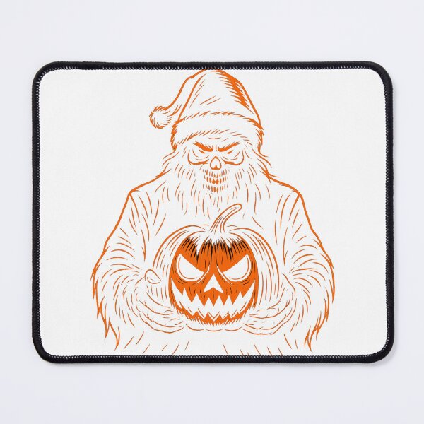 Item preview, Dark Santa with Cursed Pumpkin designed and sold by VivaThread.