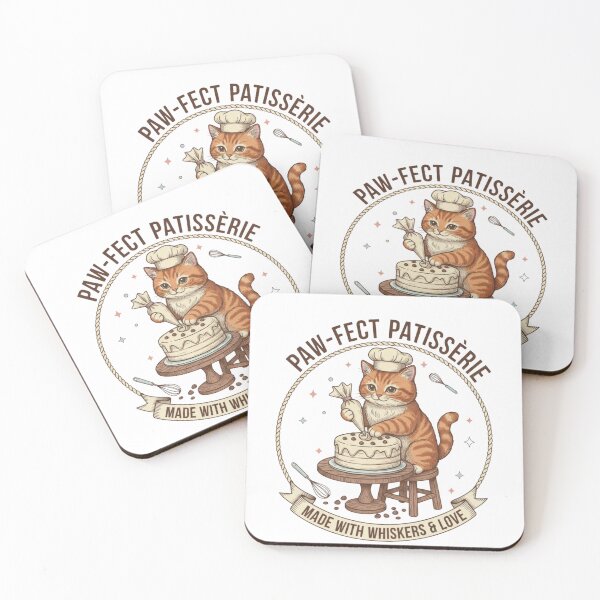 Item preview, Paw-Fect Kitty Bakery Shirt , Retro Cat Biscuits Tee, Cute Funny Baking Gift, Cat Lover Baker , Kitten Pastry Graphic Tee designed and sold by Lunafy Design.