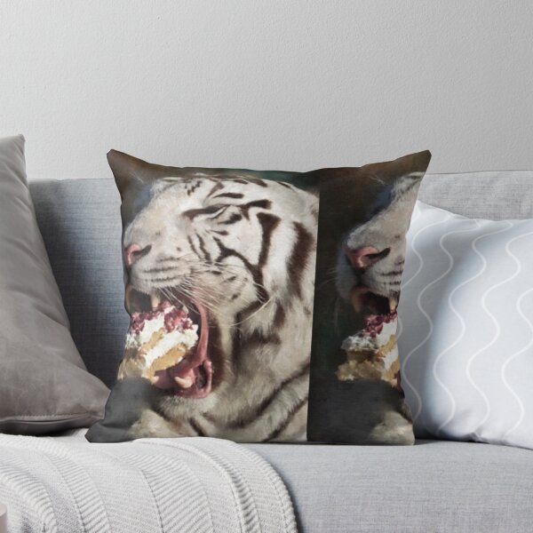 Item preview, Tiger Dessert Bite – Artistic Illustration designed and sold by TreatLLC.
