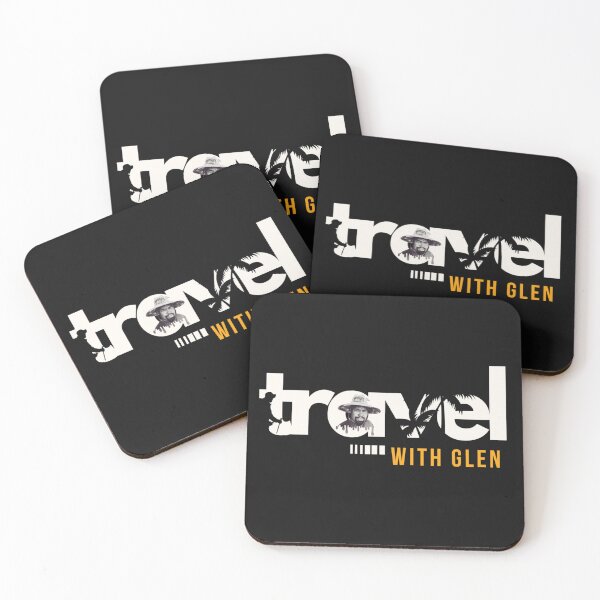 Item preview, Travel With Glen V2 – Signature Travel Portrait Art | Adventure, Explorer & World Traveler Design designed and sold by buycostarica.