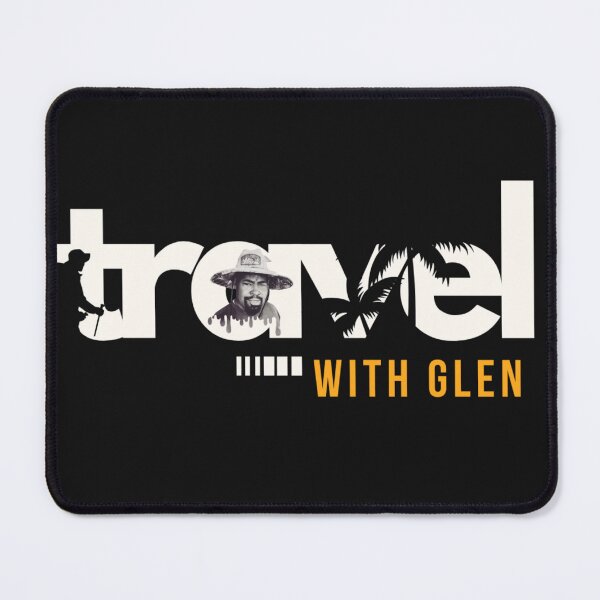 Item preview, Travel With Glen V2 – Signature Travel Portrait Art | Adventure, Explorer & World Traveler Design designed and sold by buycostarica.