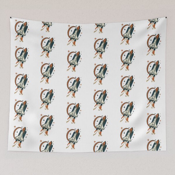 Item preview, Space Shuttle Retro Take Off designed and sold by ChunkByChunk.