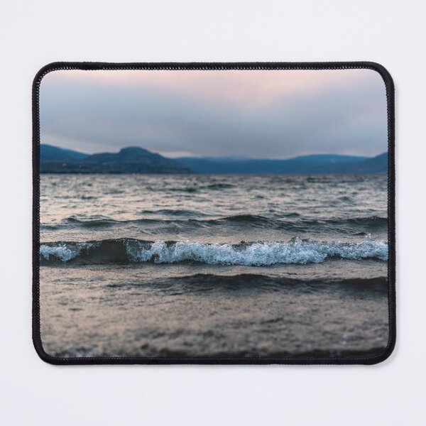 Item preview, Breaking Waves on Okanagan Lake During a Summer Storm designed and sold by Amy Mitchell.