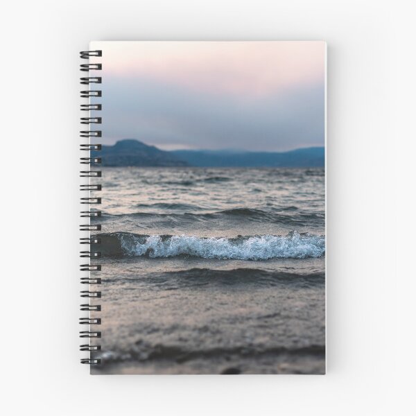 Item preview, Breaking Waves on Okanagan Lake During a Summer Storm designed and sold by Amy Mitchell.