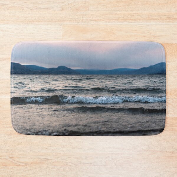Item preview, Breaking Waves on Okanagan Lake During a Summer Storm designed and sold by Amy Mitchell.