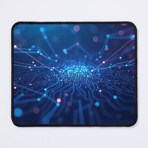 Item preview, Neon Circuit Dreams Connecting Digital Worlds designed and sold by ArtComixHaven.