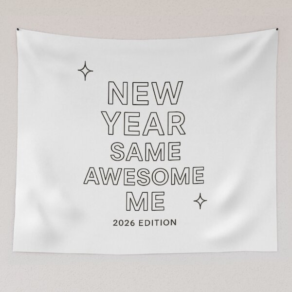 Item preview, New Year, Same Awesome Me — 2026 Edition designed and sold by retroman78.