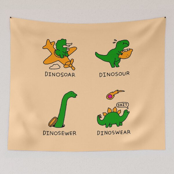 Item preview, Dinosaur Puns! designed and sold by obinsun.
