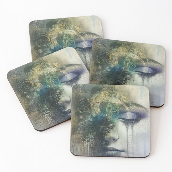 Item preview, Fractal Reverie of the Molecular Muse designed and sold by bloorose.