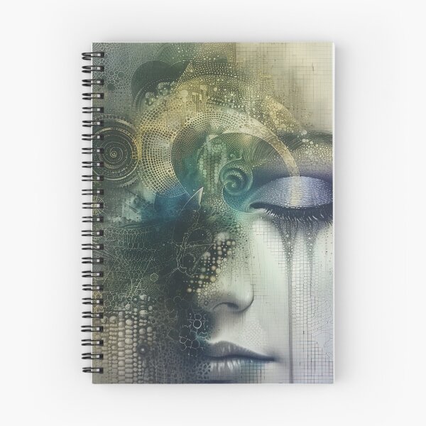 Item preview, Fractal Reverie of the Molecular Muse designed and sold by bloorose.