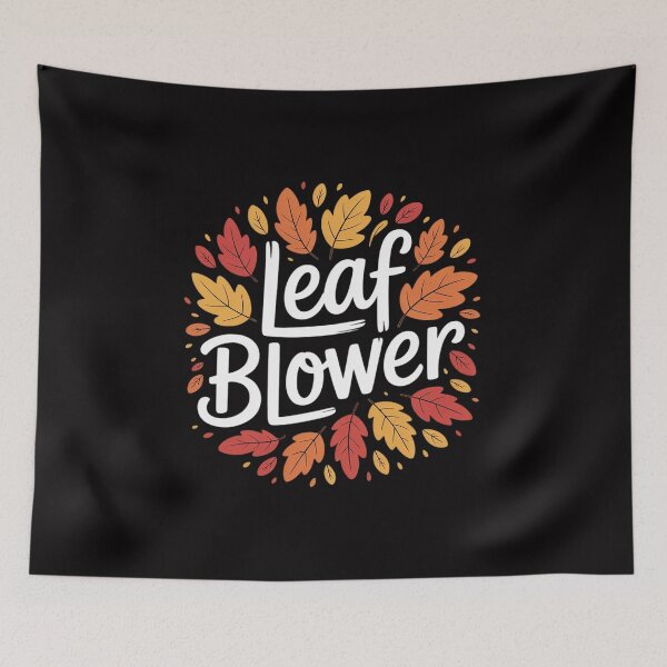 Item preview, Very Spooktacular Fall Leaf Blower Sucking Leaf Blowers designed and sold by sonlylya.