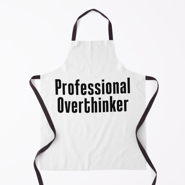 Item preview, Professional Overthinker Funny Typography designed and sold by Memes N Lore .