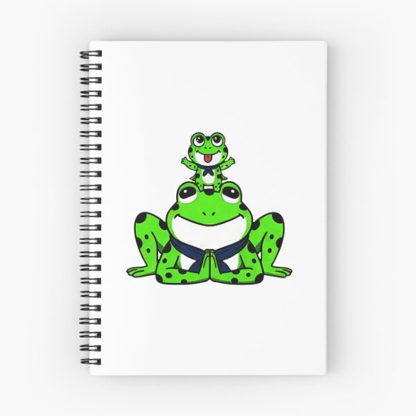 Item preview, frog doing yoga, meditating frog, Yoga frogs designed and sold by AddlPoolart.
