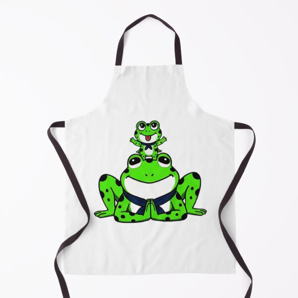Item preview, frog doing yoga, meditating frog, Yoga frogs designed and sold by AddlPoolart.