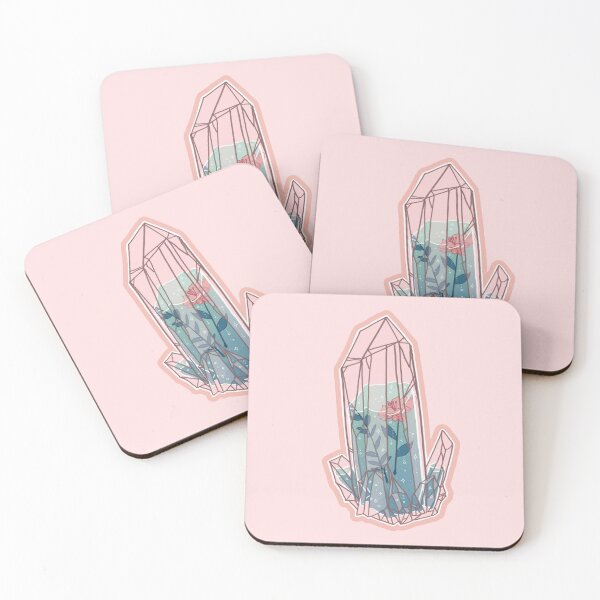 Item preview, floral water crystal designed and sold by prismapansy.