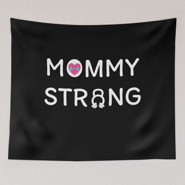 Item preview, Mommy Strong Fitness Design designed and sold by GetGoodFit.