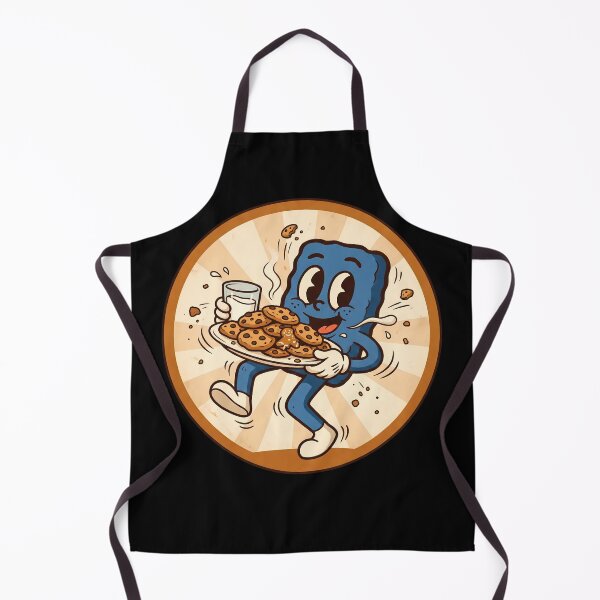 Item preview, Official Cookie Inspector - Cute Vintage Blue Monster Badge designed and sold by BambaKchula.