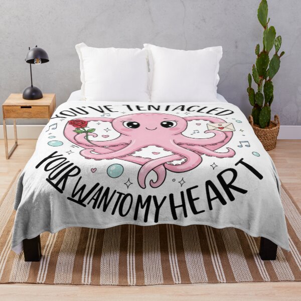 Item preview, Funny Valentine Octopus , Pink Coquette Valentine Shirt Design, You've Tentacled Your Way To My Heart Sublimation, XoXo Be Mine designed and sold by Lunafy Design.