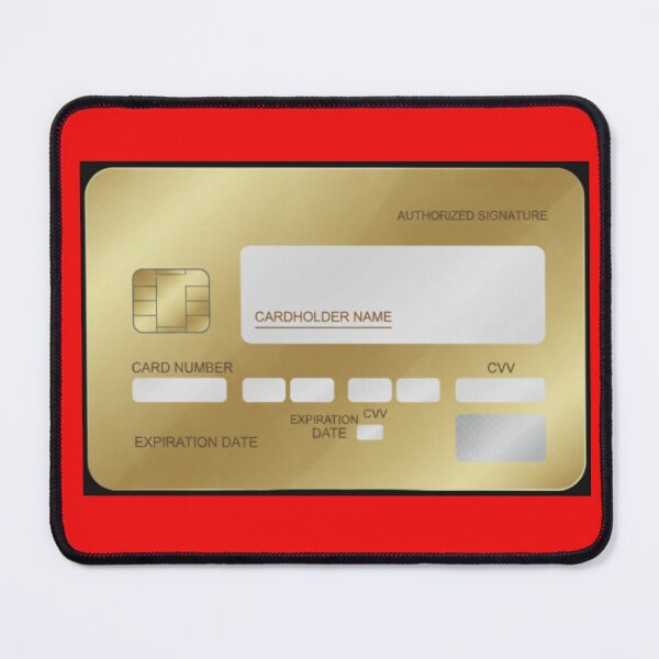 Item preview, My Virtual Gold Credit Card – Always Empty, Always Gold designed and sold by JanRizz.