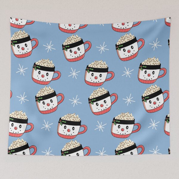Item preview, Festive Snowman Cocoa Mug designed and sold by iCraftCafe.