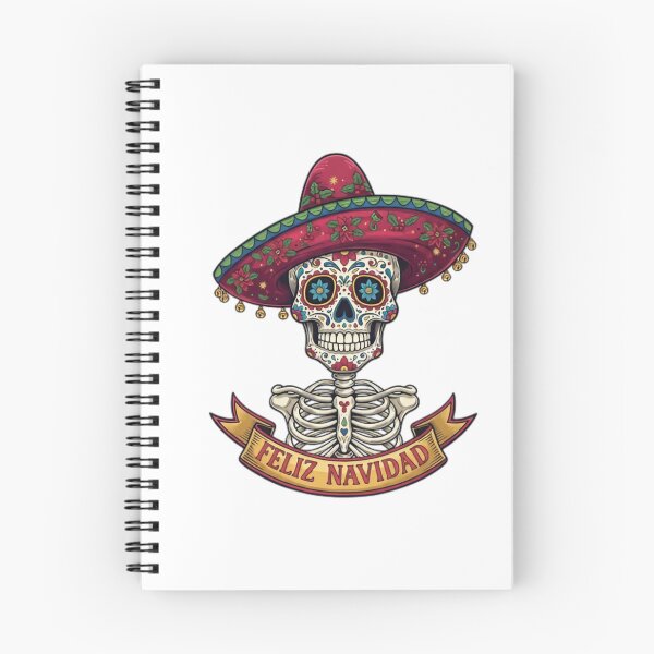 Item preview, Mariachi Skull - Merry Christmas designed and sold by JonysCreativeDesigns.