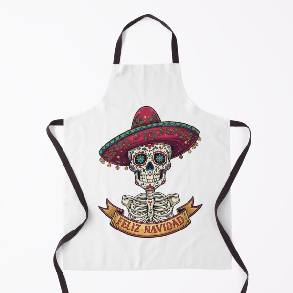Item preview, Mariachi Skull - Merry Christmas designed and sold by JonysCreativeDesigns.