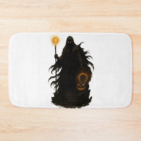 Item preview, Dark Sorcerer with Cursed Pumpkin designed and sold by VivaThread.