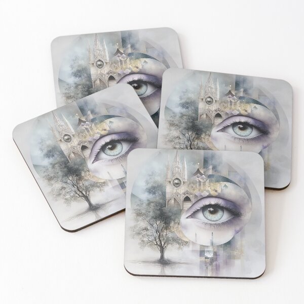 Item preview, Cathedral of the Eye and the Dreamroot Tree designed and sold by bloorose.
