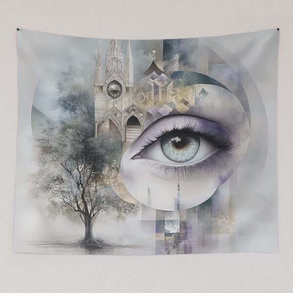 Item preview, Cathedral of the Eye and the Dreamroot Tree designed and sold by bloorose.