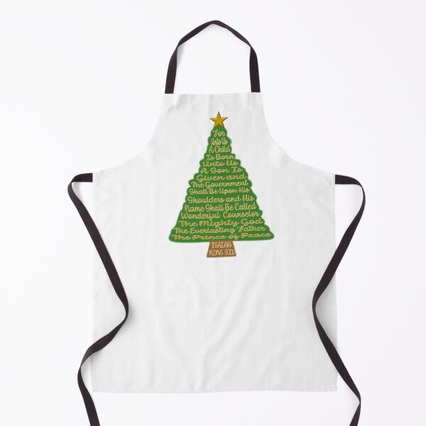 Item preview, Celebrate the true meaning of Christmas with this Isaiah 9:6 scripture tree design designed and sold by 5adraval.