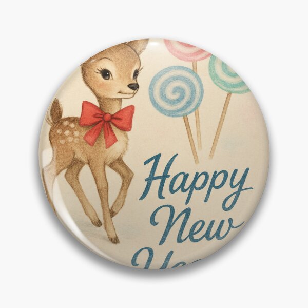 Item preview, Vintage Reindeer with Lollipops - Vintage Reindeer Party T-Shirt designed and sold by Felia001.