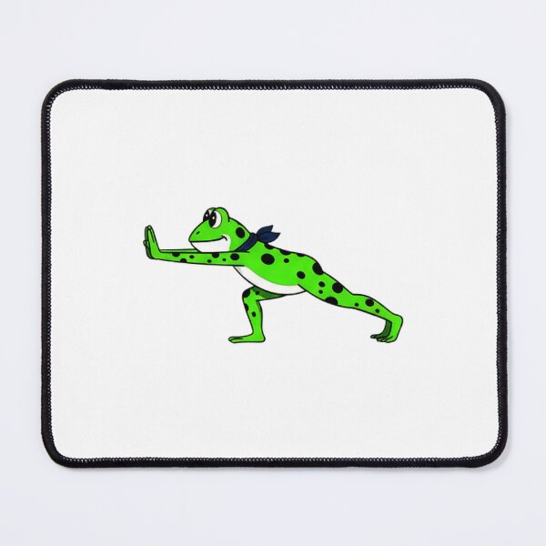 Item preview, frog doing yoga, meditating frog, Yoga frogs designed and sold by AddlPoolart.
