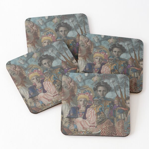 Item preview, Surreal Dream Characters Collage Artwork designed and sold by NIVEX.