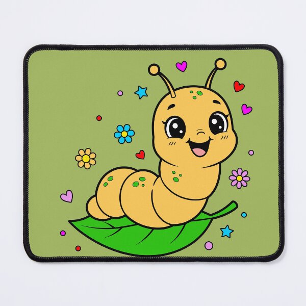 Item preview, Cute Happy Worm designed and sold by LMDIGITAL6.