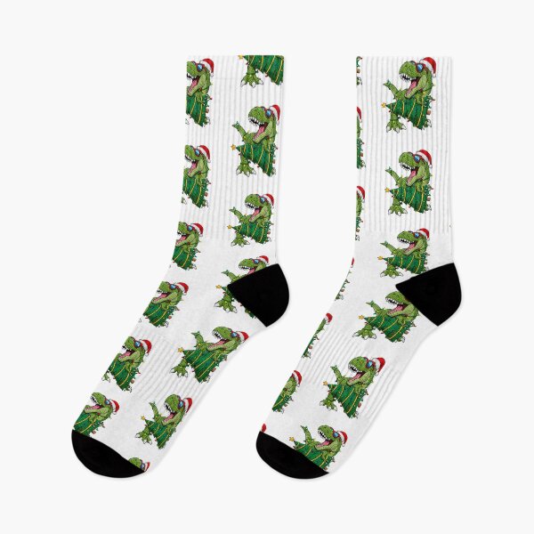 Item preview, Crochet Christmas T-Rex: Festive Dinosaur with Sunglasses designed and sold by Polarisofficial.