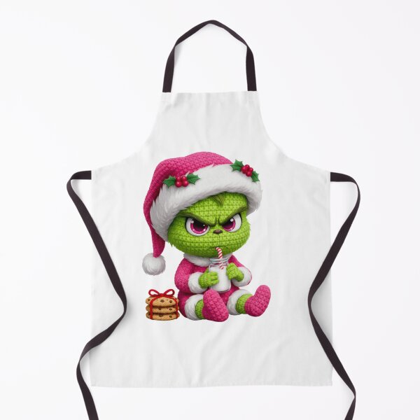 Item preview, Crochet Baby Grinch: Angry with Milk and Cookies designed and sold by Polarisofficial.