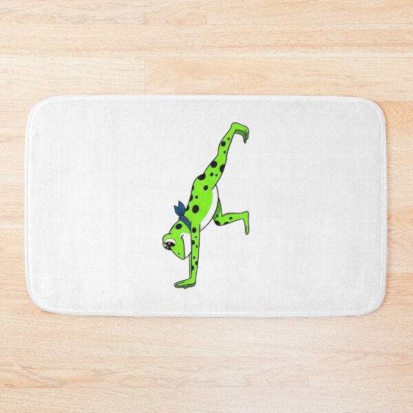 Item preview, frog doing yoga, meditating frog, Yoga frogs designed and sold by AddlPoolart.